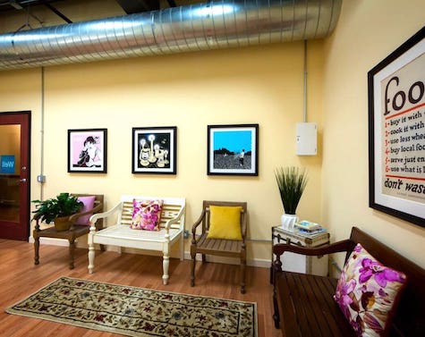 waiting area